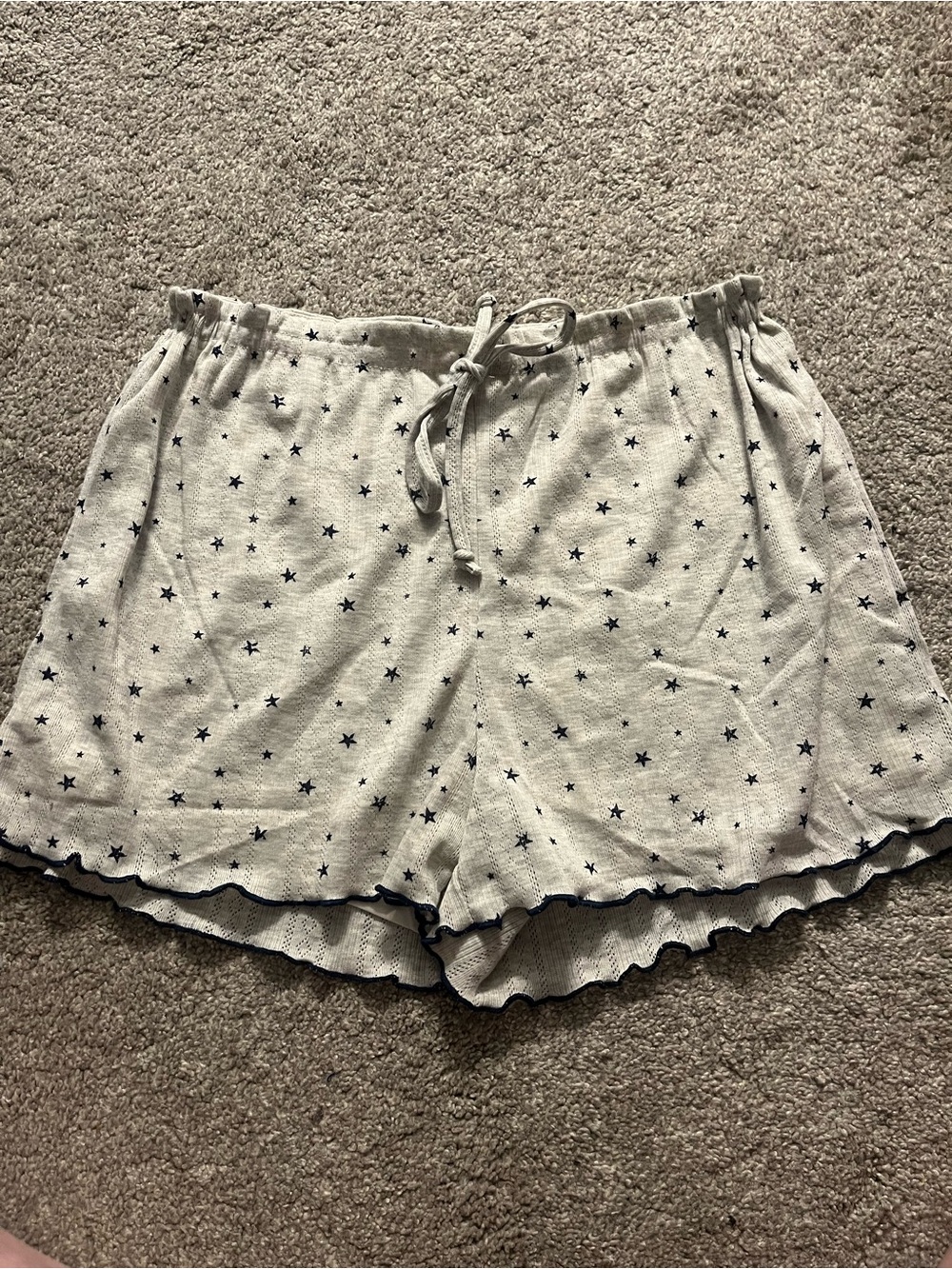 Hem & Thread Pajama Bottom